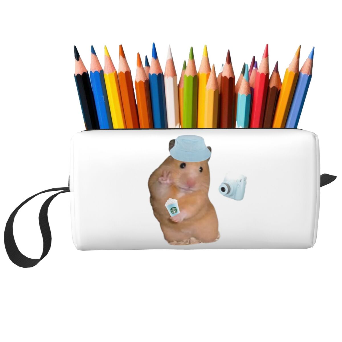 Beauty Makeup Camera - Peace Sign Hamster Meme With Camera
