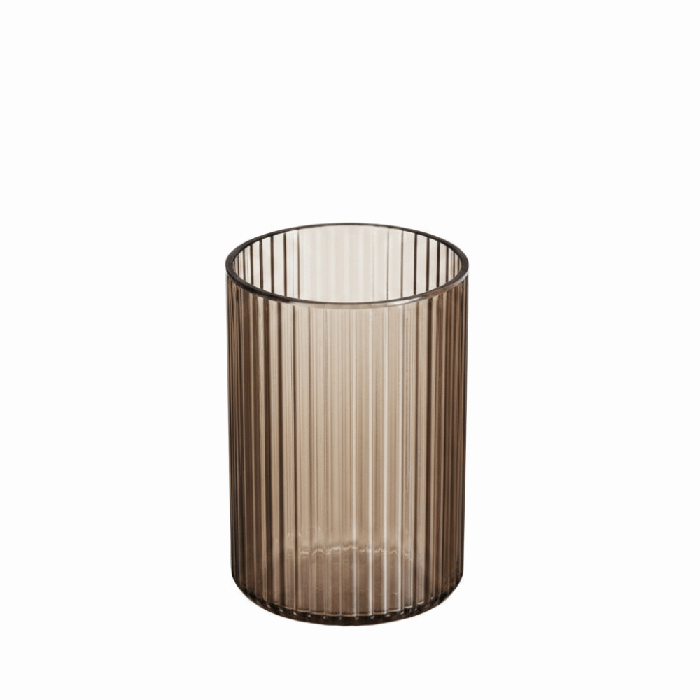 Beauty Makeup News - New Vintage Striped Make Up Cup