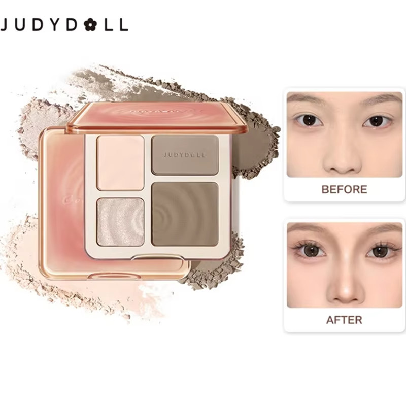 JUDYDOLL Waterproof Contour St - Highlighter Bronzer Palette review and price
