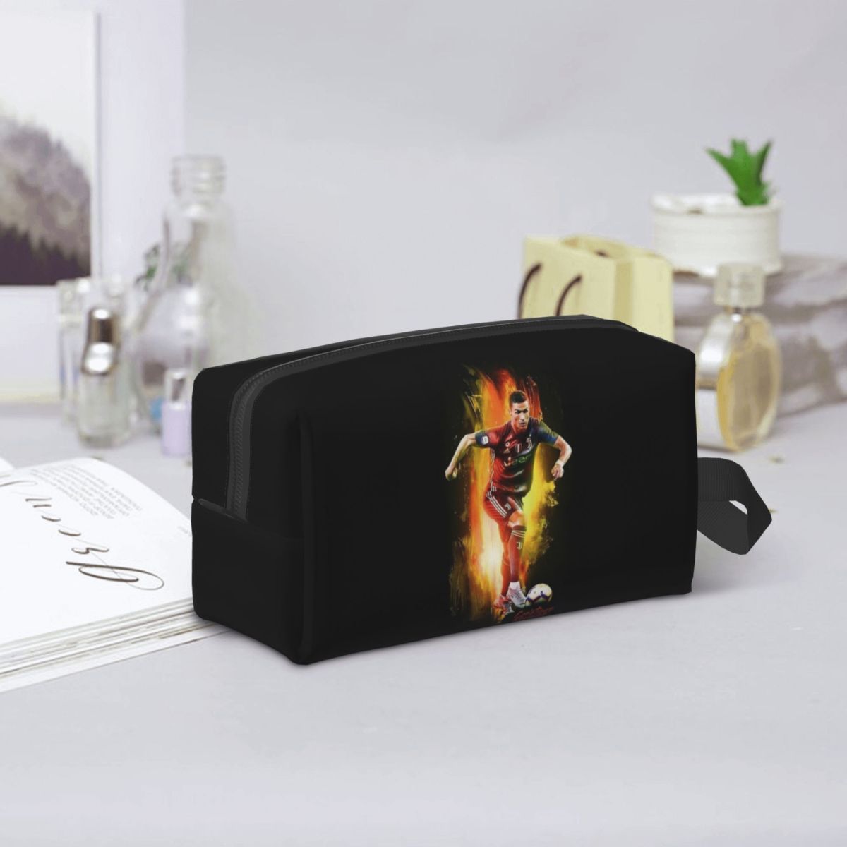 Ronaldo Wallpaper Makeup Bag C - Beauty Makeup Wallpaper review and price