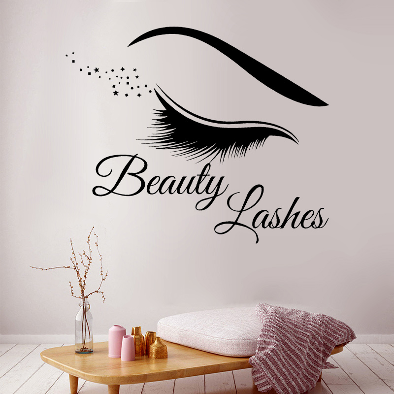 Modern Lashes Eyelashes Wall S - Beauty Makeup Wallpaper review and price