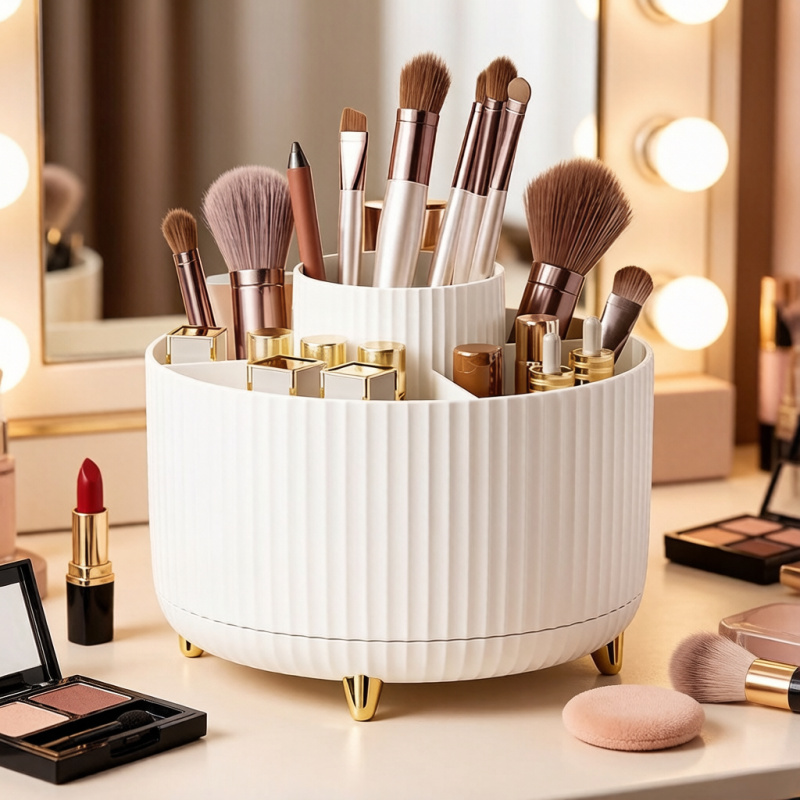 360° Rotating Makeup Storage B - Beauty Makeup Lipstick review and price