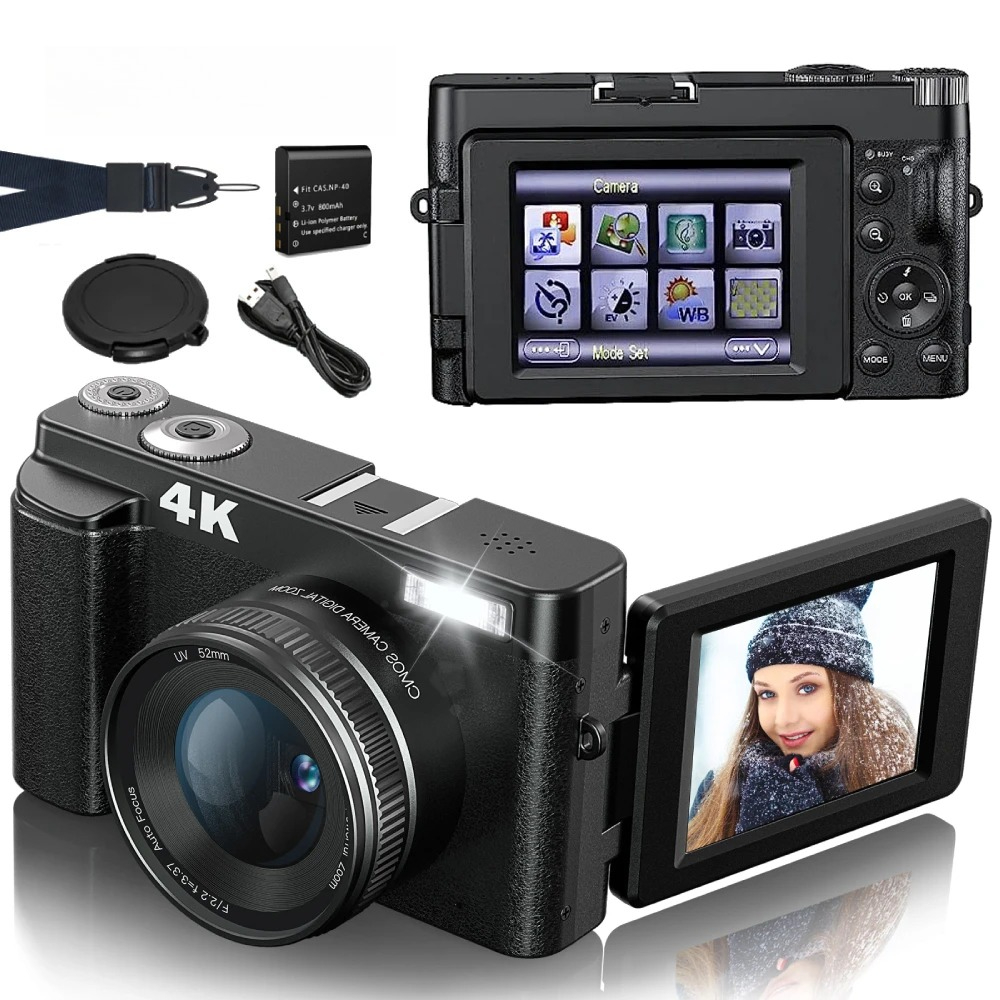 4K 48MP Compact Vlogging Camer - Beauty Makeup News review and price