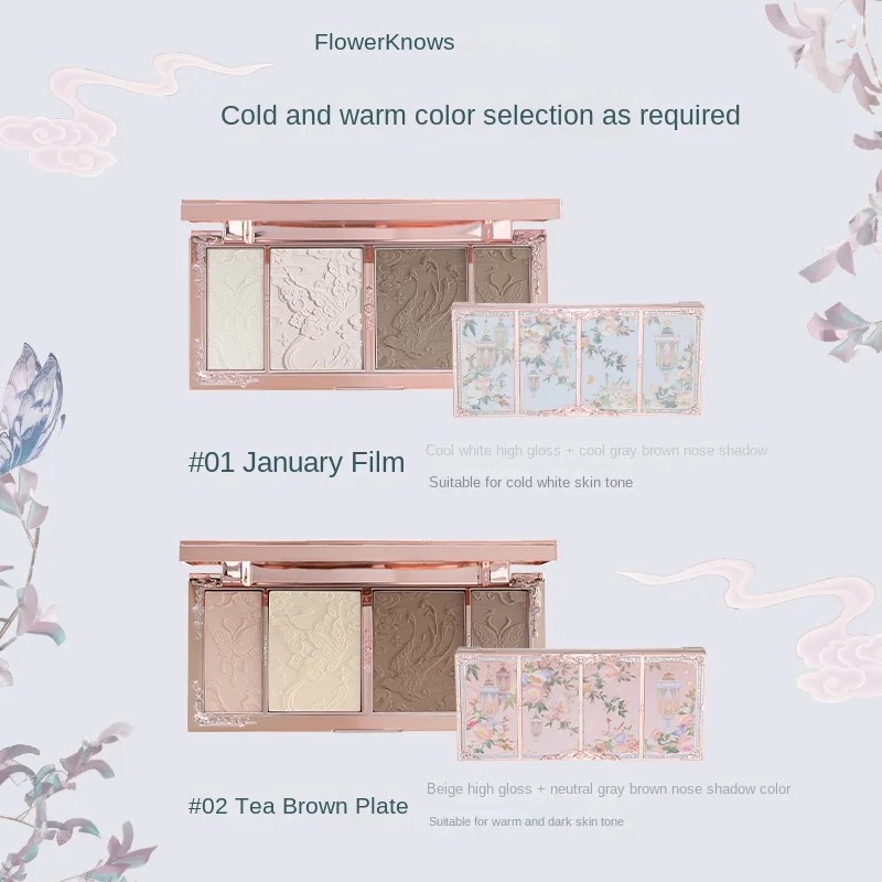 Flower Knows Makeup Butterfly  - Highlighter Bronzer Palette review and price