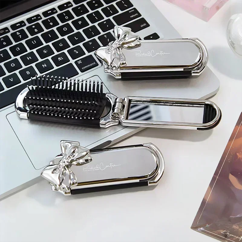 New Sliver Bow Folding Combs w - Beauty Makeup News review and price