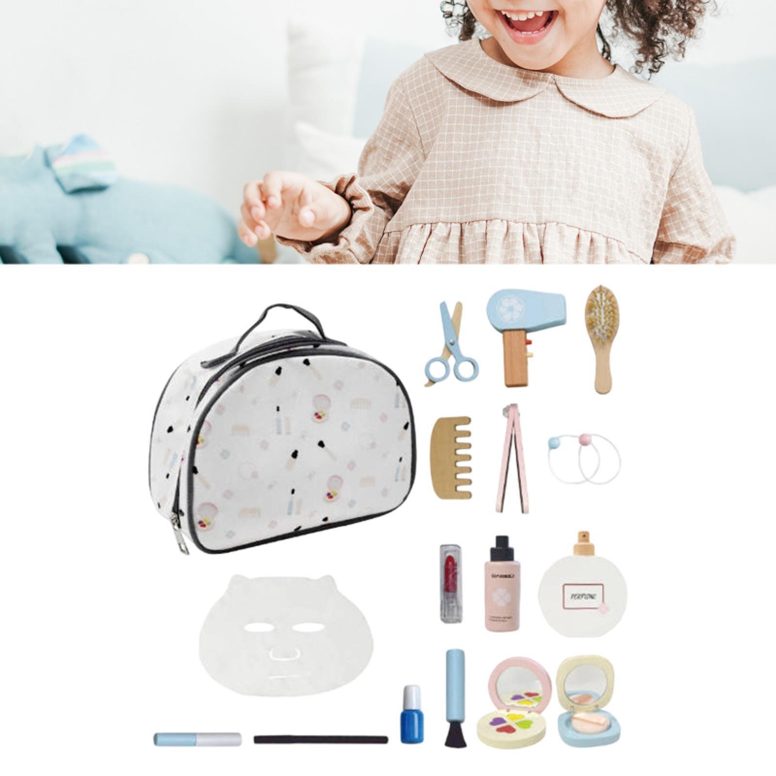 Wooden Makeup Toy Set Role Pla - Beauty Makeup Games review and price