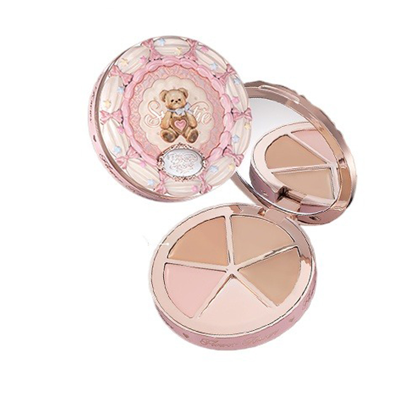 FLOWER KNOWS THE SWEETIE BEAR  - Highlighter Bronzer Palette review and price