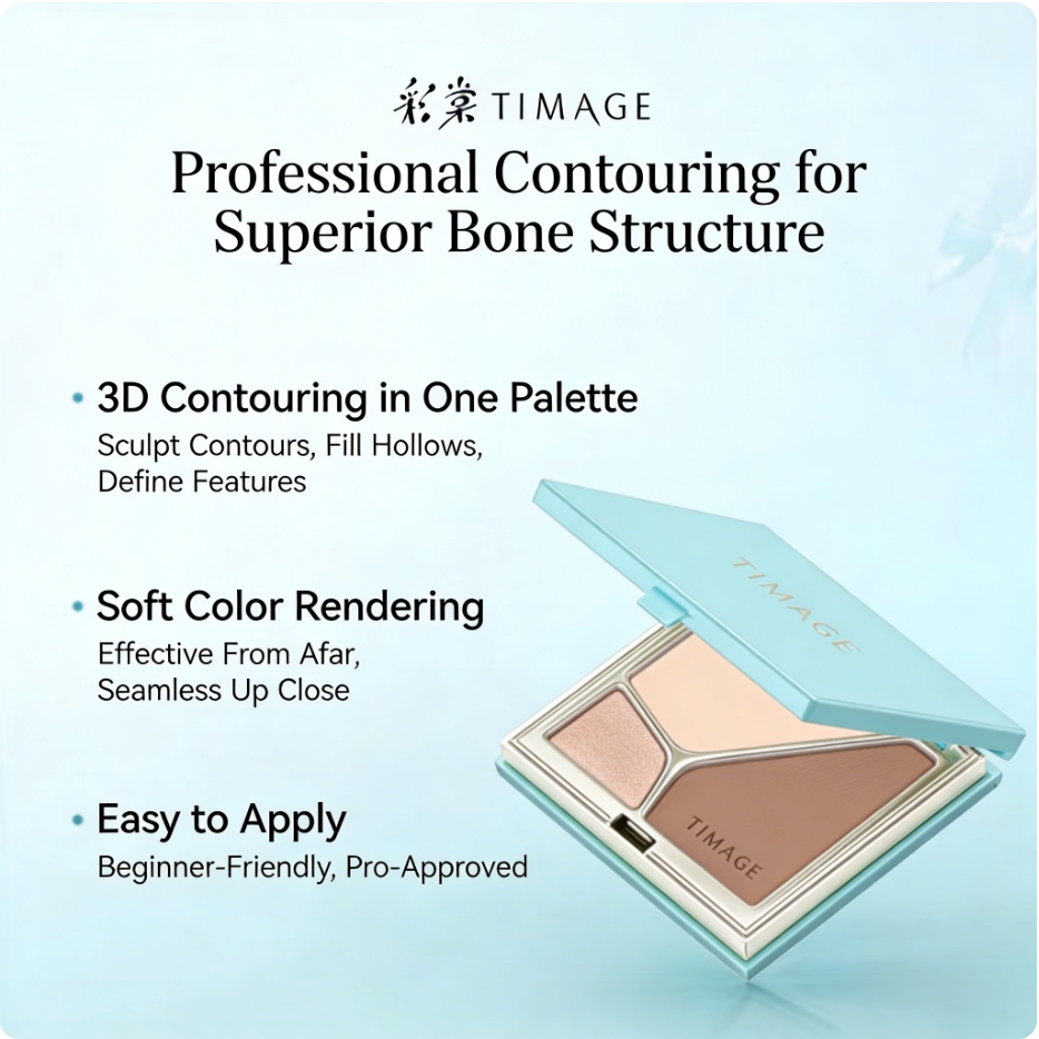 TIMAGE Travel Size Master Matt - Highlighter Bronzer Palette review and price