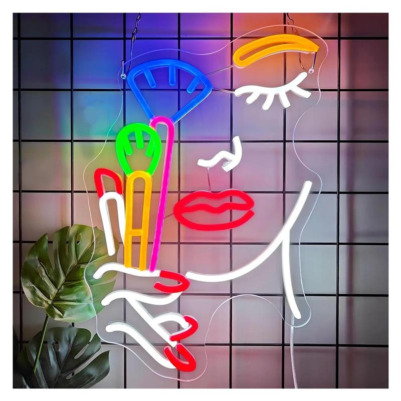 Makeup Artist Neon Sign Beauty - Beauty Makeup Wallpaper review and price