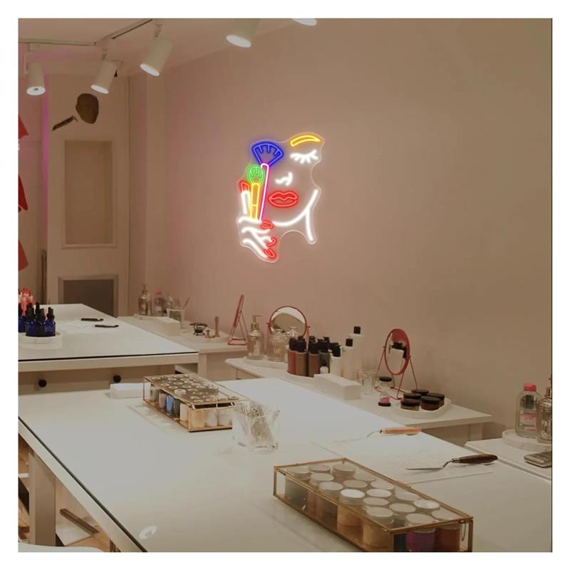 Makeup Artist Neon Sign Beauty - Beauty Makeup Wallpaper review and price