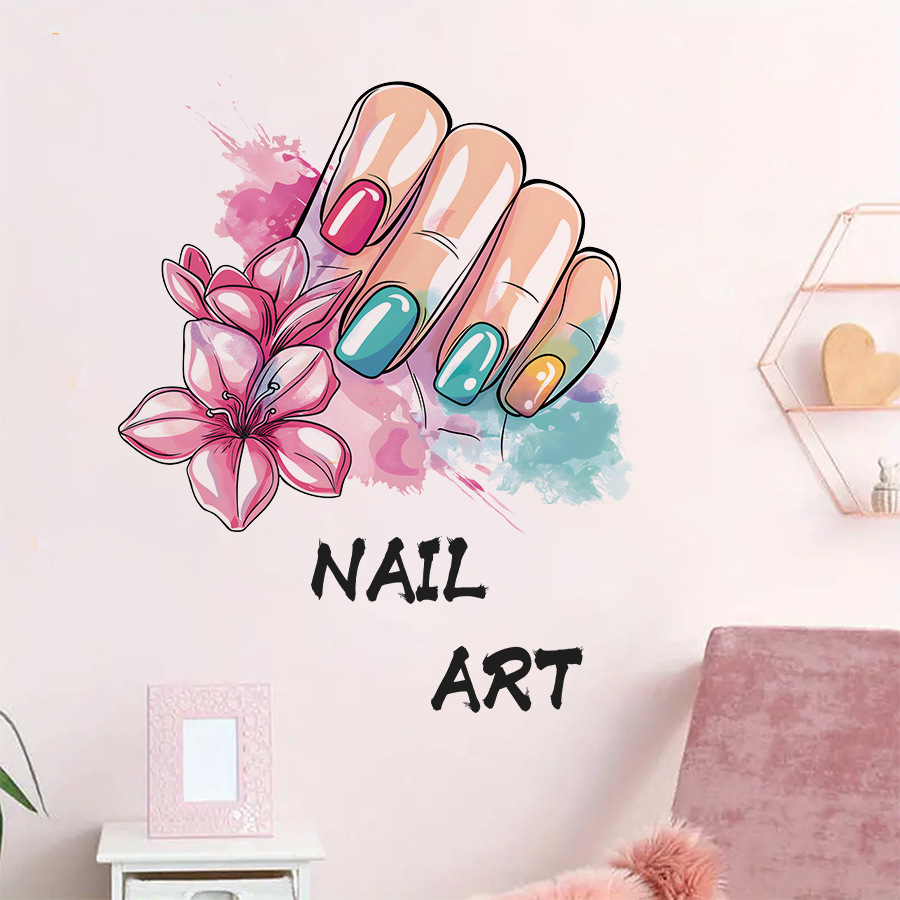 Colorful Makeup Nail Art Salon - Beauty Makeup Wallpaper review and price