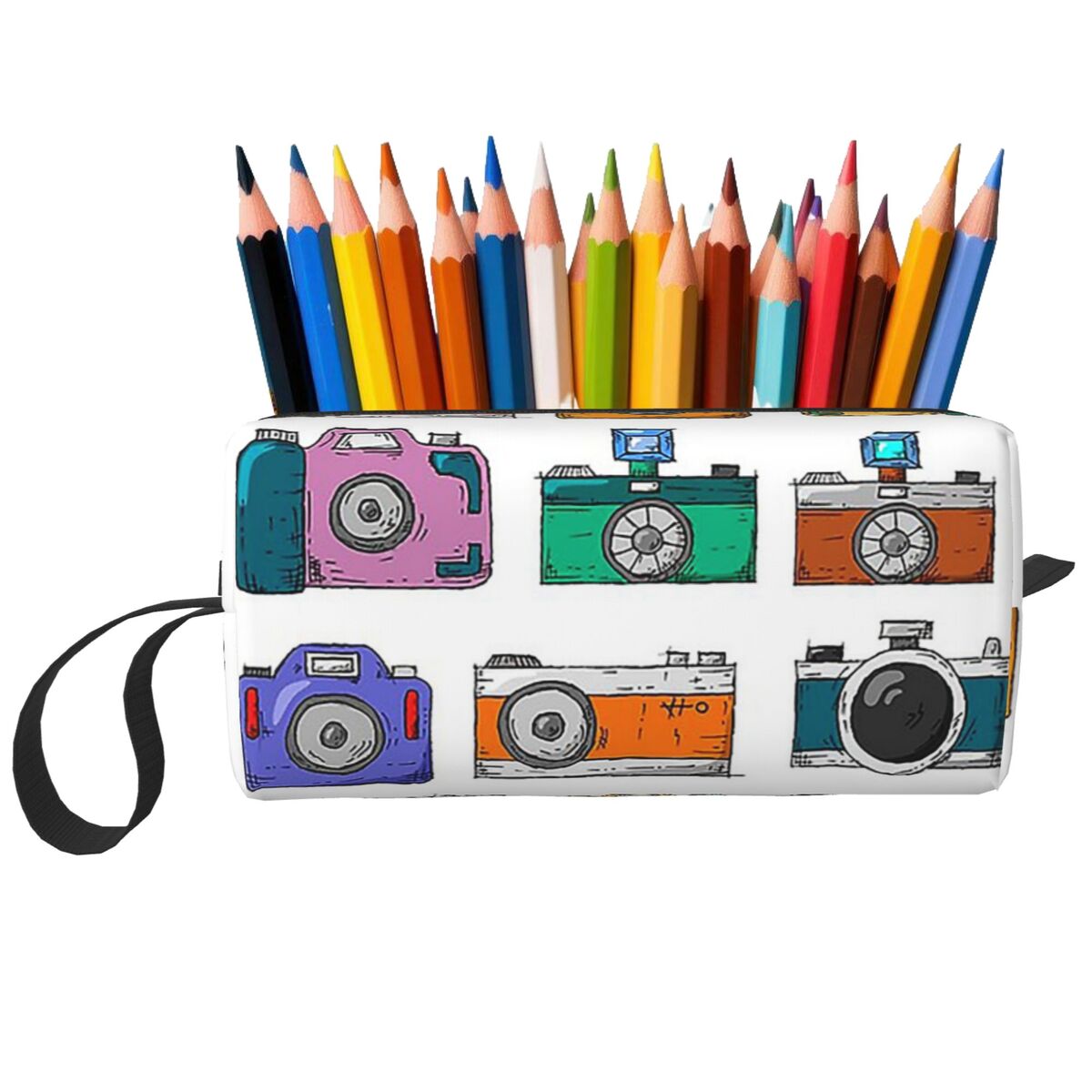 Retro Camera Makeup Bag Cosmet - Beauty Makeup Camera review and price