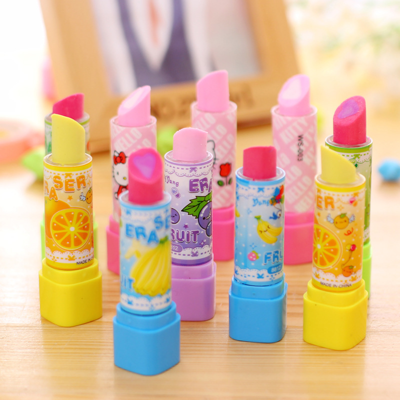 10Pcs Cartoon Fruit Lipstick S - Beauty Makeup News review and price