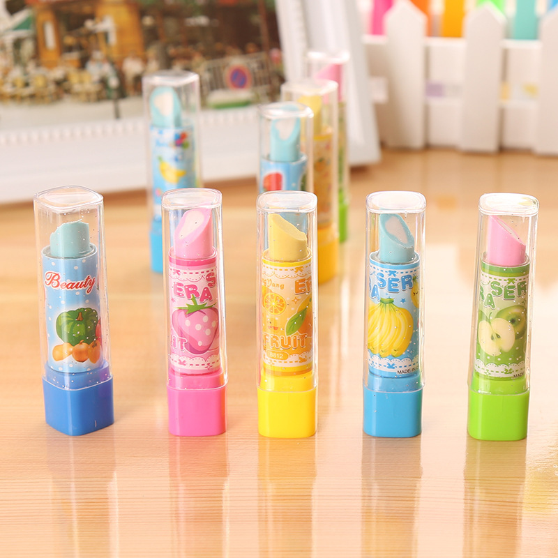 10Pcs Cartoon Fruit Lipstick S - Beauty Makeup News review and price