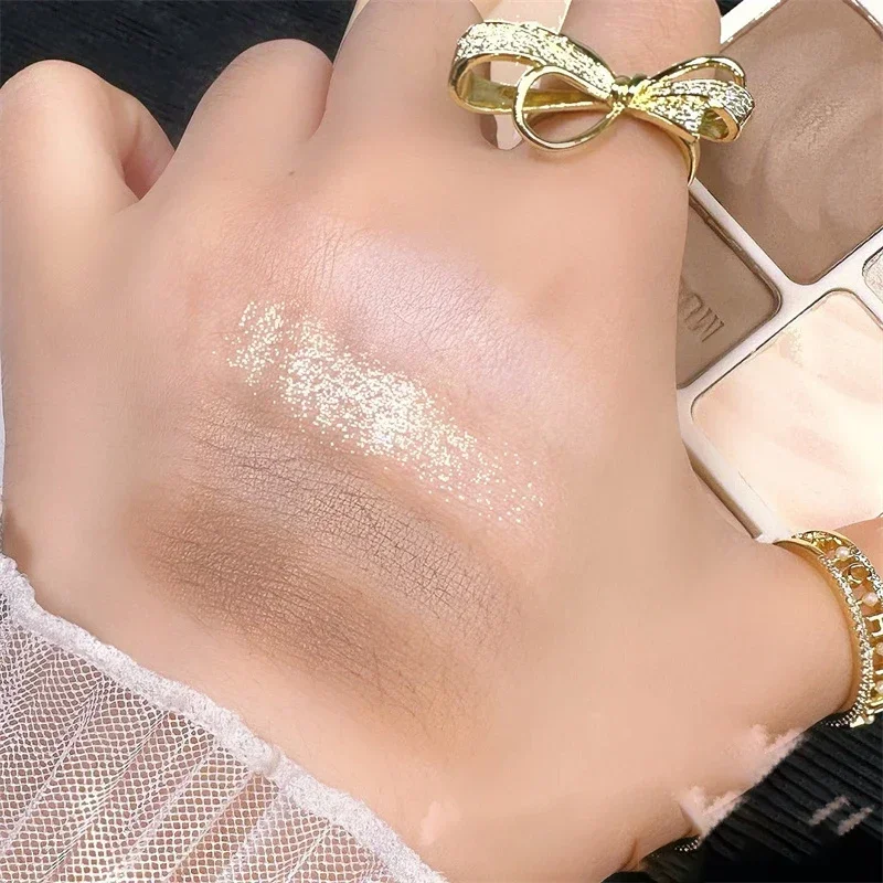 Three-dimensional Facial Four- - Highlighter Bronzer Palette review and price