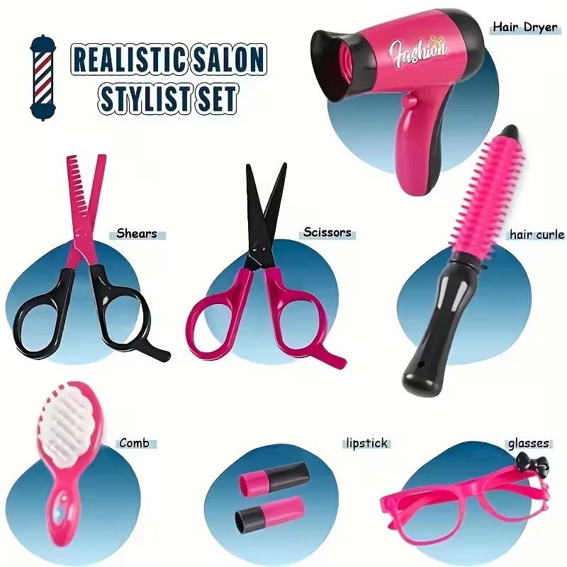 17Pcs Girls Beauty Salon Set M - Beauty Makeup Games review and price
