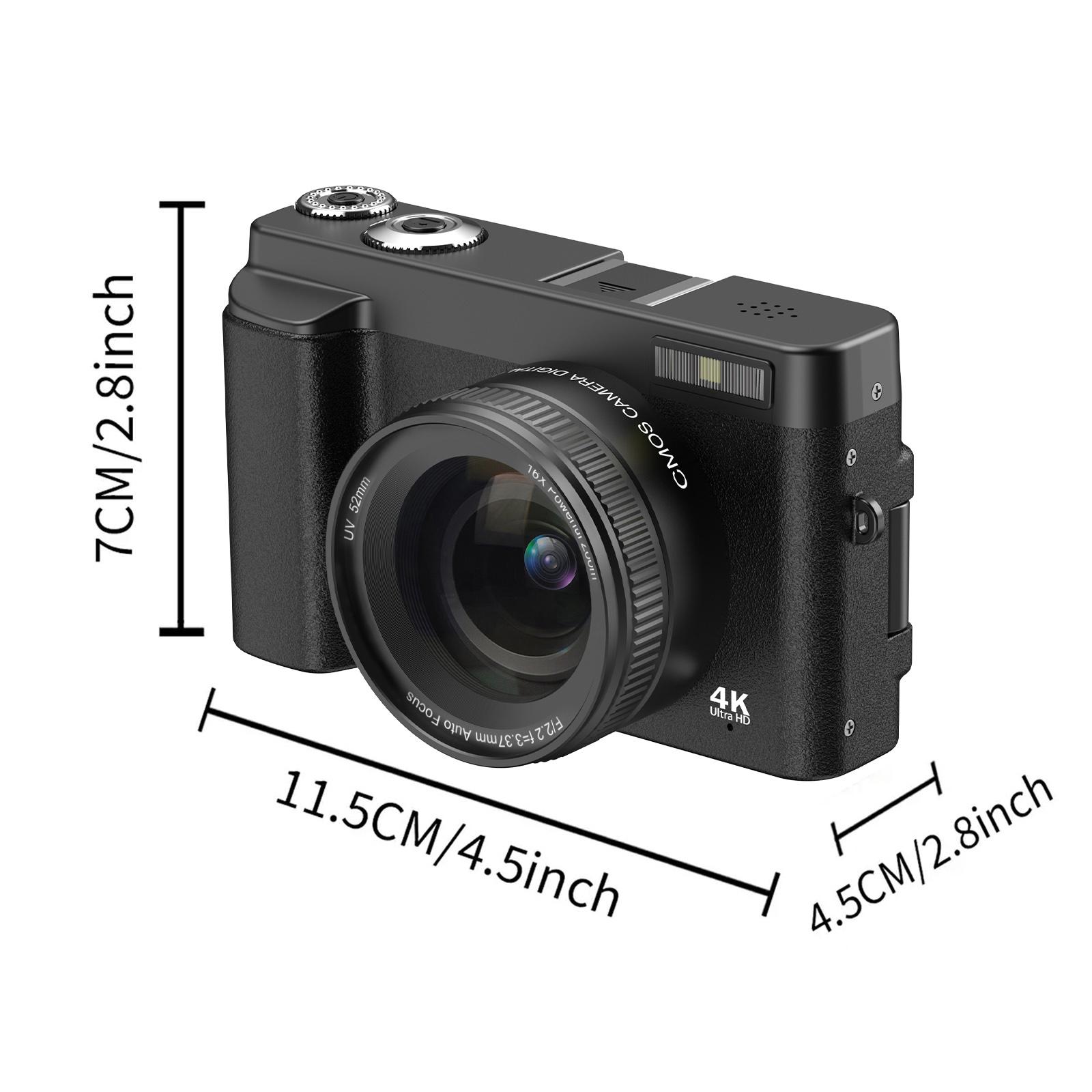 STUOGYUM 4K Vlogging Camera,48 - Beauty Makeup Camera review and price