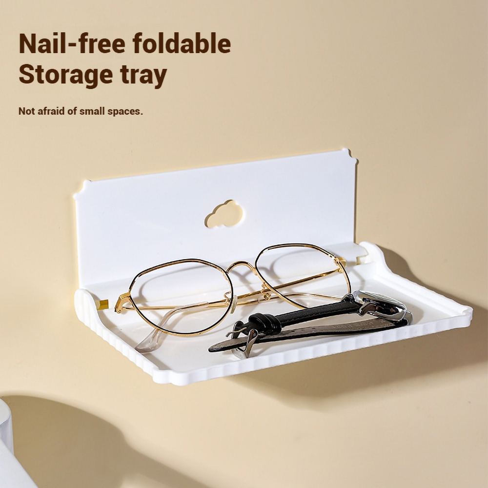 Punch-Free Foldable Wall Stora - Beauty Makeup Wallpaper review and price