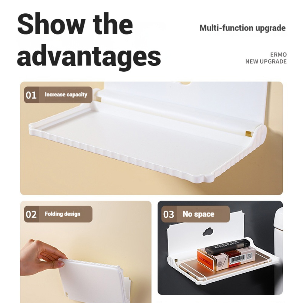Punch-Free Foldable Wall Stora - Beauty Makeup Wallpaper review and price