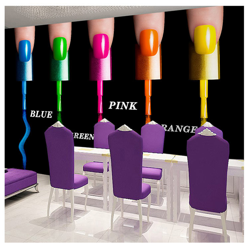 Personalized 3D Nail Polish Wa - Beauty Makeup Wallpaper review and price