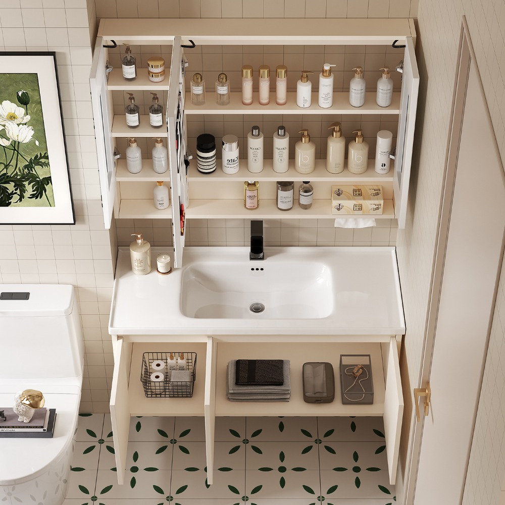 bathroom smart storage mirror  - Beauty Makeup Wallpaper review and price