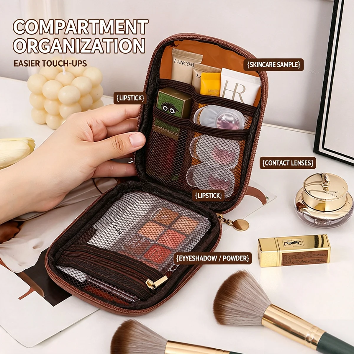 Transparent Portable Cosmetic  - Beauty Makeup Lipstick review and price