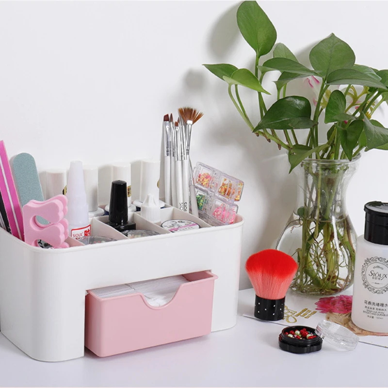 Nail Art Organizer Desktop Dra - Beauty Makeup Lipstick review and price