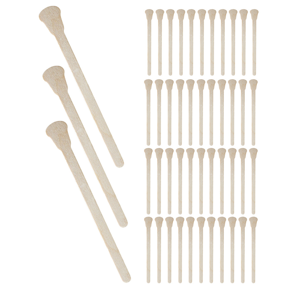 100Pcs Sturdy Wooden Wax Stick - Beauty Makeup Lipstick review and price