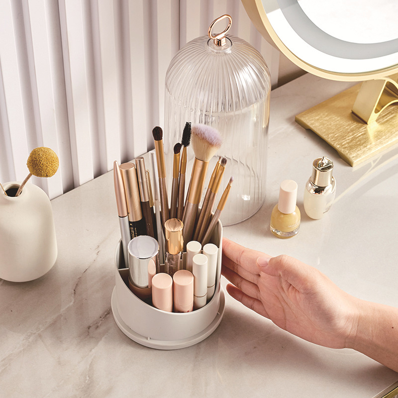 360° Rotating Makeup Brush Hol - Beauty Makeup Lipstick review and price