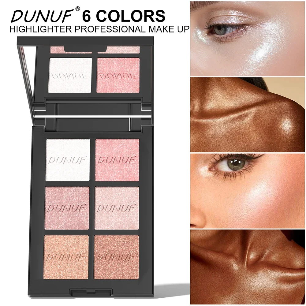 6 color Highlighter Palette Hi - Highlighter Bronzer Palette review and price